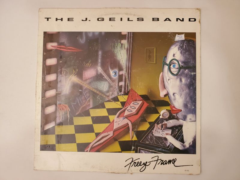 The J. Geils Band Freeze-Frame vinyl record